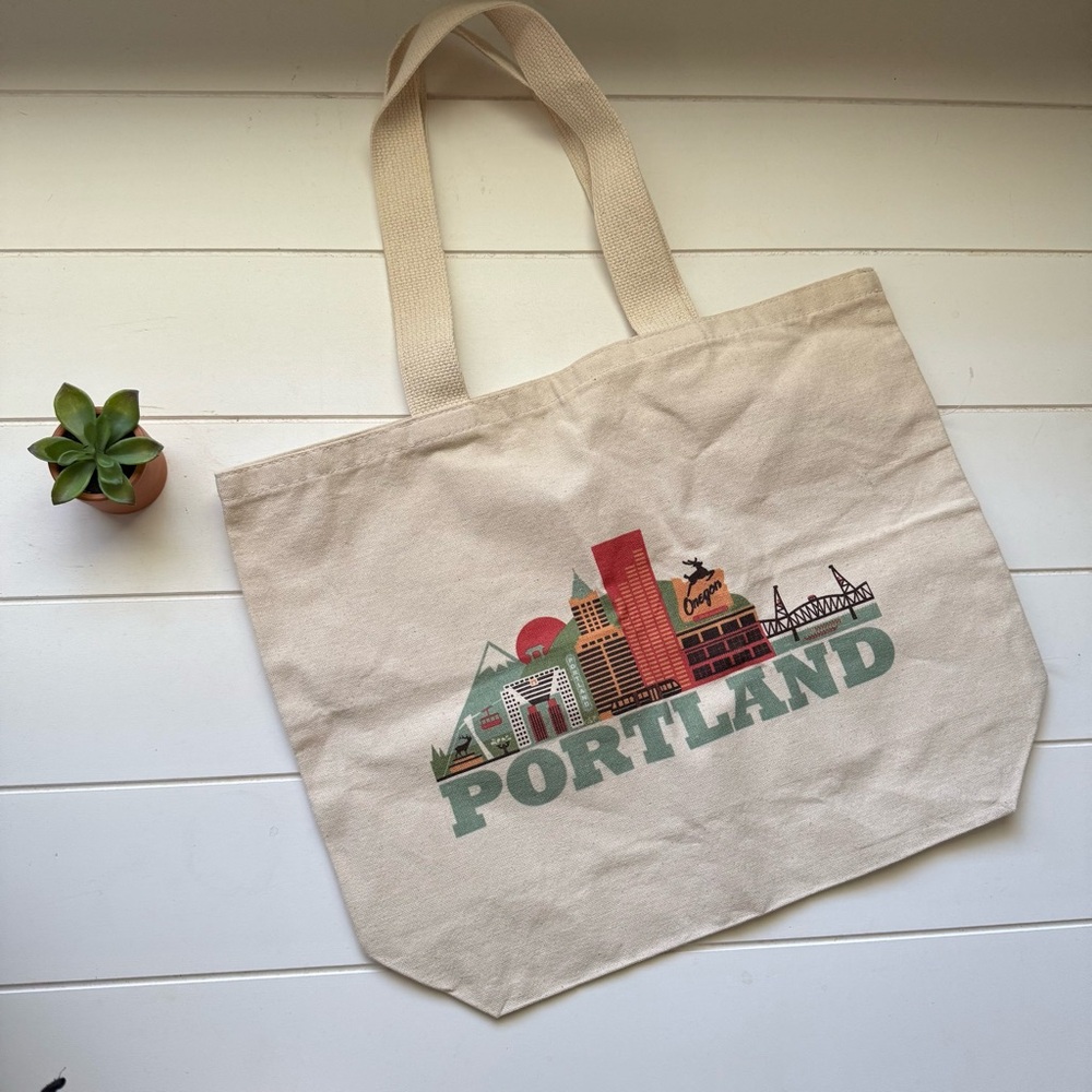 Portland Canvas Tote Bag